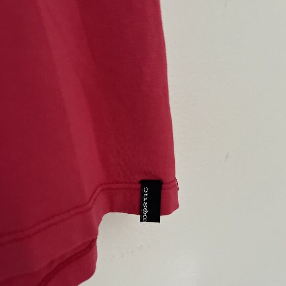 Y2K Mystic Boarding Pink Graphic Mini Dress, 2000s Surf Skate Style- Small - Picture 6 of 9